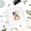 worldus WEDDING PHOTO ALBUM 8X10 SLIP IN POCKETS, HOLDS 52