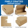 Famagic 12Pack 9x6x2 Small Shipping Boxes - Brown Corrugated Cardboard