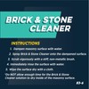 Rutland Brick and Stone Cleaner for Fireplace, Fire Brick, Terracotta,