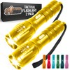 GORILLA GRIP Powerful LED Tactical Flashlight, 750 FT High Lumens