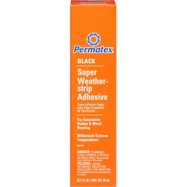 Permatex 81850 Black Super Weatherstrip Adhesive, 5 oz.