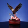The San Francisco Music Box Company American Eagle Muscial Figurine