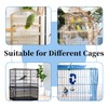 Daoeny Large Bird Cage Cover, Bird Cage Seed Catcher, Adjustable
