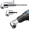 JISRKP Right Angle Drill Attachment, 2PCS, 90 Degree, 1V, Metal,