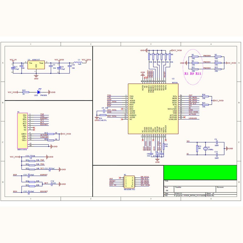 Ethernet Network Module W5500 TCP IP Protocol Stack 51 STM32
