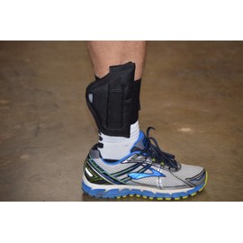 Bulldog Cases Black Ankle Holster (Fits Most Compact Auto's with 2 1/2-Inch - 3 3/4-Inch Barrels, Taurus Pt-111)