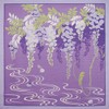 Flower Landscape Small Furoshiki Wisteria