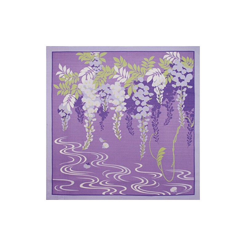 Flower Landscape Small Furoshiki Wisteria
