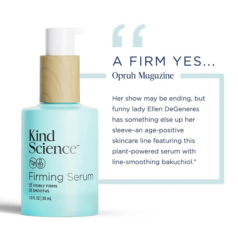 Kind Science Firming Serum | Visibly Firms + Smooths Laugh