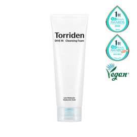 Torriden Dive-in Low Molecular Hyaluronic Acid Cleansing Foam 150ml / 토리든 다이브인 저분자 히알루론산 클렌징 폼 150ml