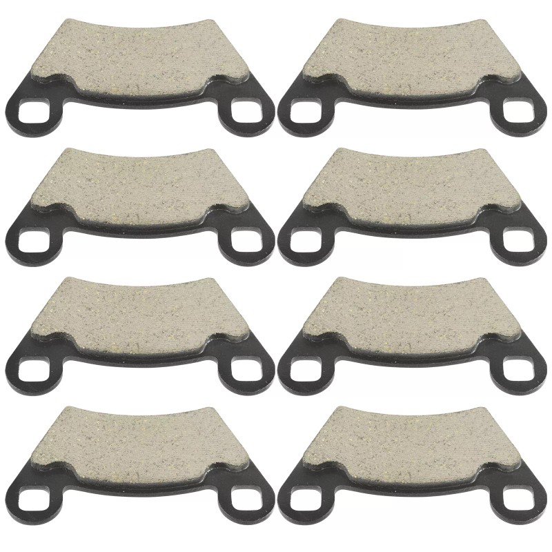 Caltric Front and Rear Brake Pads for Polaris Ranger 500