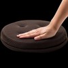 Baibu Home Super Breathable Cushion, 11.8 inches (30 cm), Black,