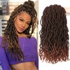 Crochet Faux Locs Crochet Hair Extensions for Black Women Butterfly