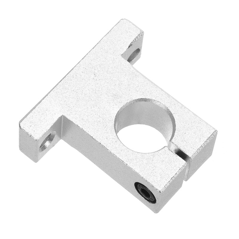 sourcing map 4pcs SK16 Aluminum Linear Rod Rail Shaft Support