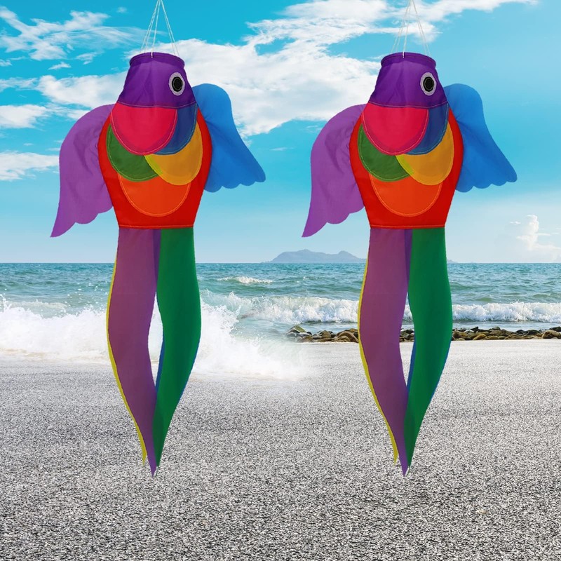 THQZLH Fish Windsock Summer Wind Socks Outdoor 40 Inch Heavy