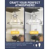 kudos Brushed Nickel Pendant Lights Kitchen Island, Large Pendant Light