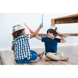 Lightsaber Chopsticks Light Up, Starwars Chopsticks Light Up, Mini Lightsaber, Fun Chop, Cool Chopsticks, Light Saber Chopsticks, Led Chopsticks, 2 PAIRS, Blue Red (Frosted Tips)