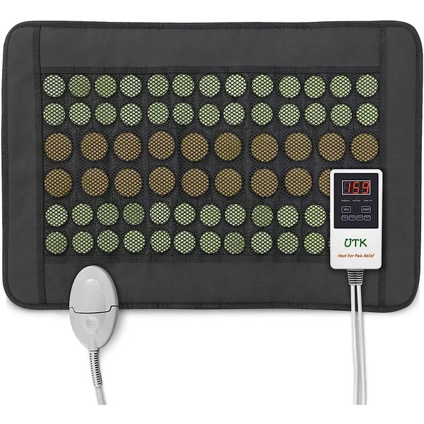 UTK UTK Heating Pad for Back, Far Infrared Natural Jade