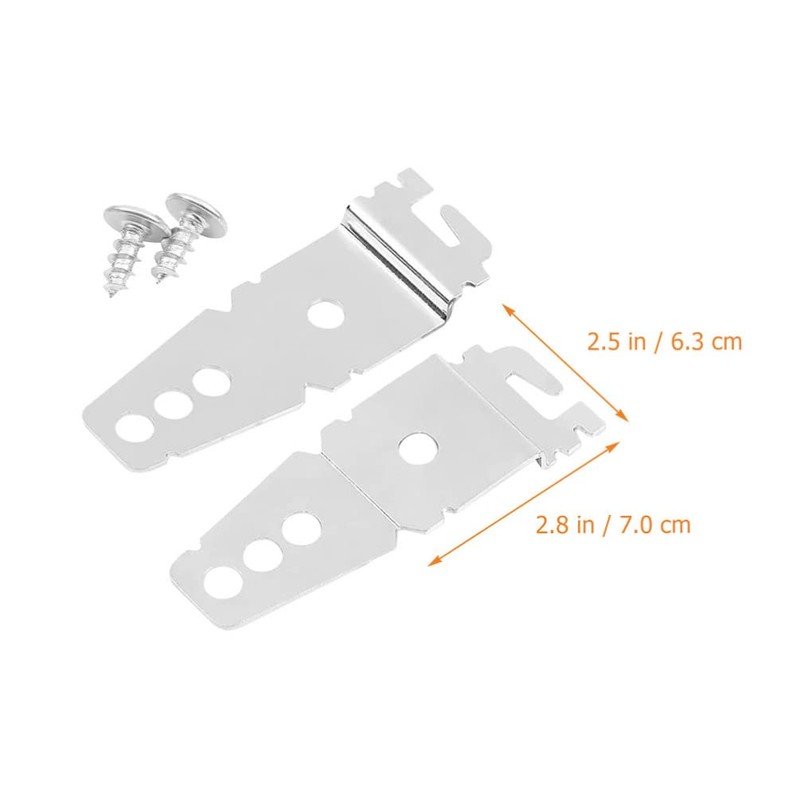 TEHAUX 2pcs Dishwasher Stand Dishwasher Clips Dishwasher Bracket Mounting Granite