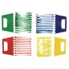 Colorations® Paint Scrapers, Plastic Paint Scrapers, 4 Different Designs, Create
