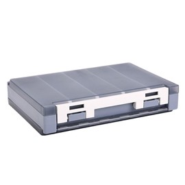 Fishing Lure Organizer | Fishing Bait Box With Dividers | Double-Sided Waterproof Drop-Proof Bait Hook Case For Catching Trouts