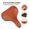 Bigsized Comfort Bike Seat - Most Comfortable Replacement Bicycle Saddle