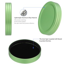 Metal Lens Cap for Fuji Instax Mini Evo Camera Accessories Lens Cover Green Haoge Cap-EVOL