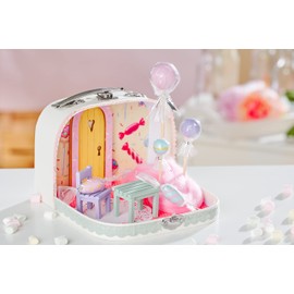 VBS Suitcase, set of 2, cream-coloured cardboard, 23 x 15 x 6.5 cm and 18 x 13 x 6 cm