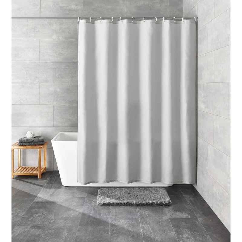 Kleine Wolke Kito Shower Curtain Textile PES Fog 240 x