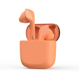 ICESOMNUS Sabbat JetPods Wireless Bluetooth 5.2 Headset 2023 Sound Quality Sports in-Ear Suitable for iOS and Android(Coral red)