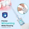 ADA Accepted C20 Water Dental Flosser Pick, Whitening Set White