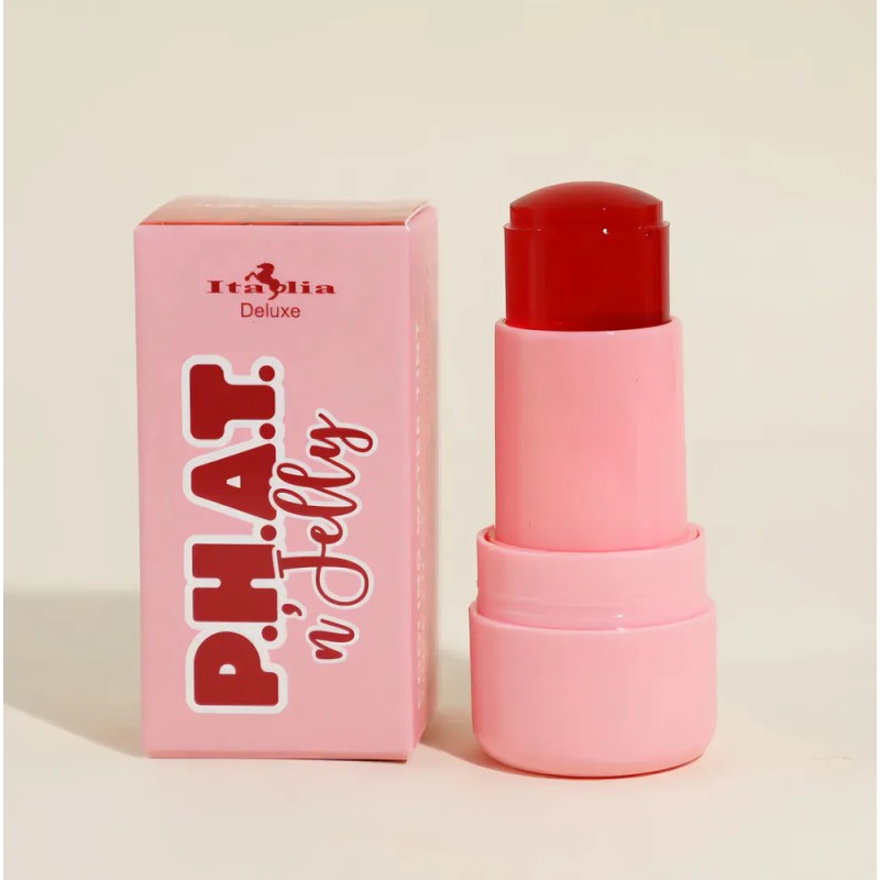 Rubor Jelly Blush Italia Deluxe Tono Cherry Me Gelatina 7g