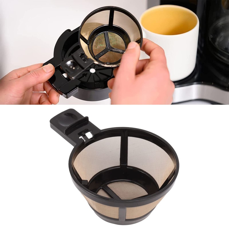 Changor Basket Coffee Filter, Large Water Permeability Permanent Coffee Basket