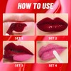 IATMOMOD Hot Pink Lip Stain Peel off Lip Oil Dual