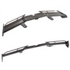 NARPES Rear Window Roof Spoiler Wing Gloss Black Compatible with