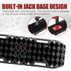 BUNKER INDUST Off-Road Traction Boards with Jack Base,Pair Recovery Track