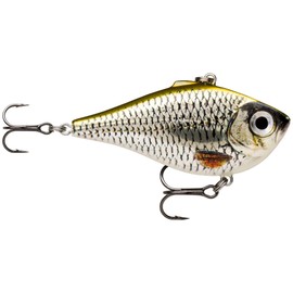 Rapala Unisex Adult Rippin' Rap Fishing Lure Slider Body & Lipless Crank Fishing Accessories Freshwater Spinning Bait Variable Running Depth Fishing Lure 5 cm 9 g Made in Estonia Live Roach