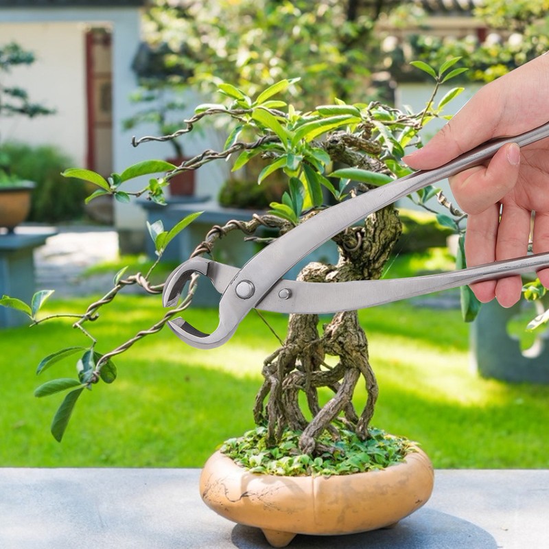 29cm Stainless Steel Bonsai Tool Knob Cutter Branch Cutter Garden