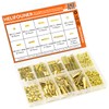 HELIFOUNER 242 Pieces M2.5 Male Female Hex Brass Spacers Standoffs