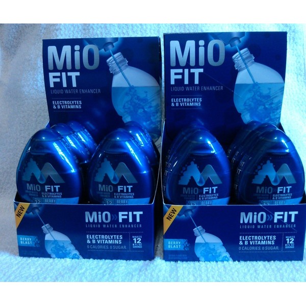12-PK "MiO" Fit Liquid Water Enhancer ("BERRY BLAST")