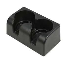 CNNELL Center Console Cup Holder Compatible with Chevy Colorado 2004-2012/Fit GMC Canyon 2004-2012 Front Rear Bench Seat Dual Console Insert Double Storage 19256630 89039575