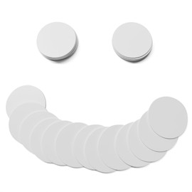 20pcs NFC Tags Blank NFC Cards NTAG215 Coin Card Rewritable NFC Tag, 25mm Round 13.56mhz NFC Business Card, Compatible with Most NFC-Enabled Devices