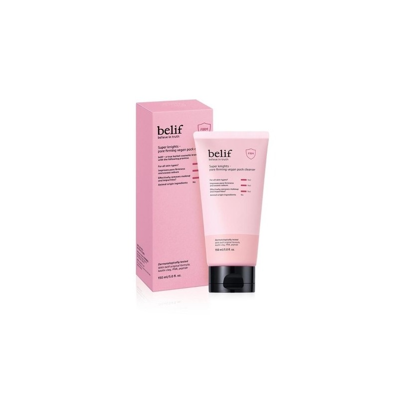 Super Knights - Pore Firming Vegan Pack Cleanser 150ml /