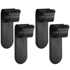 Unomor 4pcs Car Trunk Umbrella Hook Holder, Car Seat Headrest Hooks Vehicle Storage Hanger Universal Organizer Fastener Clip for Auto Vehicle Wall Hangers Holders