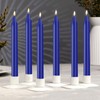 24 Pack Blue Spell Chime Candles – Premium Mini Unscented