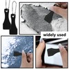 30 Pcs Black Lotto Scratcher Tool Plastic Scratch Ticket Scratcher
