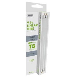 Feit Electric 6 watt T5 9 in. L Fluorescent Bulb Cool White Linear 4100 K 1 pk - Case of: 1;