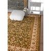 Well Woven Barclay Sarouk Black Traditional Area Rug 3'11'' X