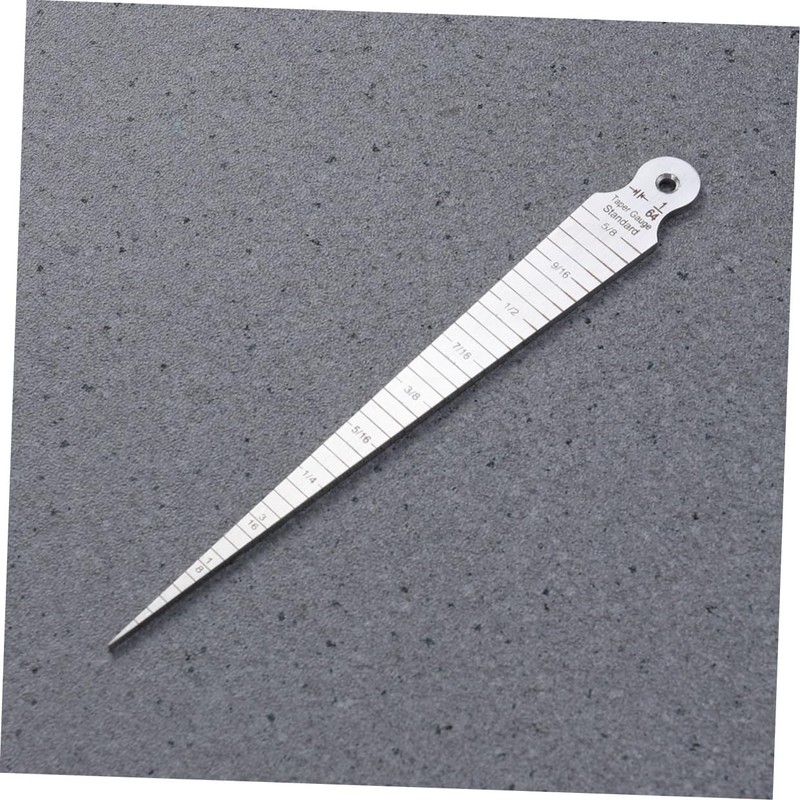 KONTONTY 15mm Taper Gauge Heavy Duty Stainless Taper Welding Measurement