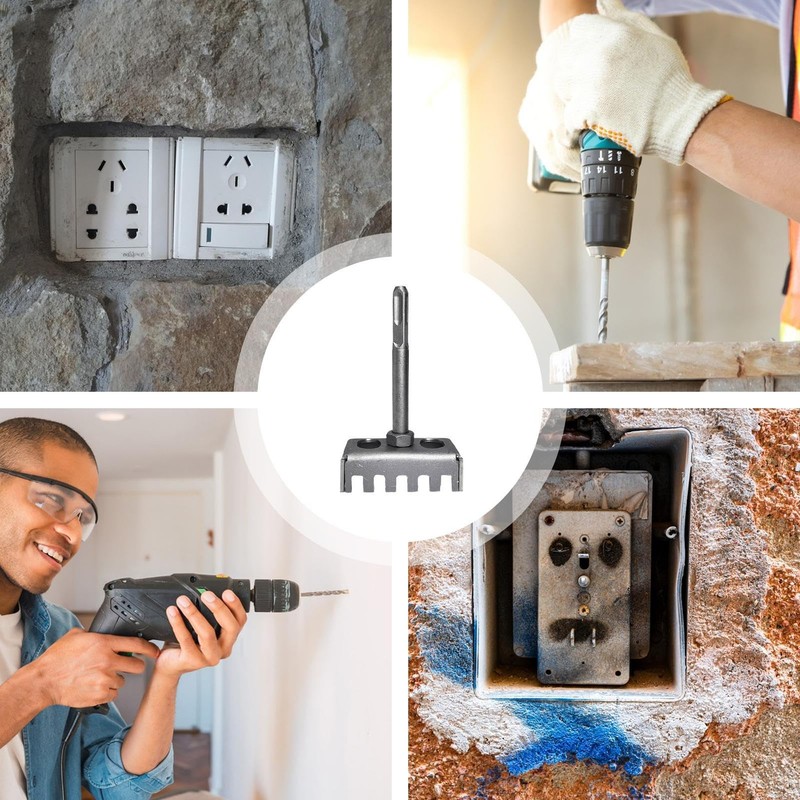Electrical Box Hole Cutter | Drywall Outlet Cutout Tool |